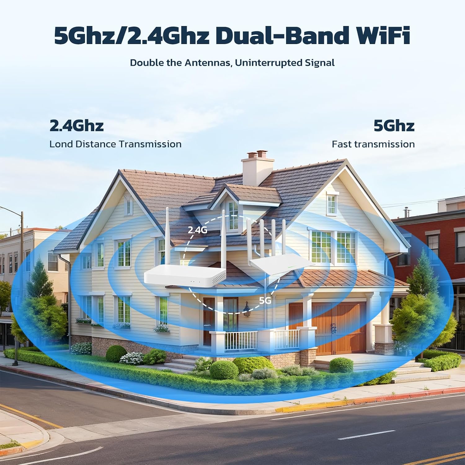 CAMCAMP Wireless Security Camera System,Color Night Vision Wireless Security Camera Outdoor with Auto Tracking,Up to 10CH,360° PTZ,2-Way Audio,2.4/5GHz WiFi, for Home & Business Surveillance Kits