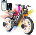 eAhora Romeo Pro II/Romeo Pro(2024 Newest)3000W/1200W Electirc Bike for Adults 52/48V 60Ah 120+ Miles Long Range Electric Bike, 26'*4.0 Fat Tire Electric Mountain Bike Full Suspension Electric Bicycle