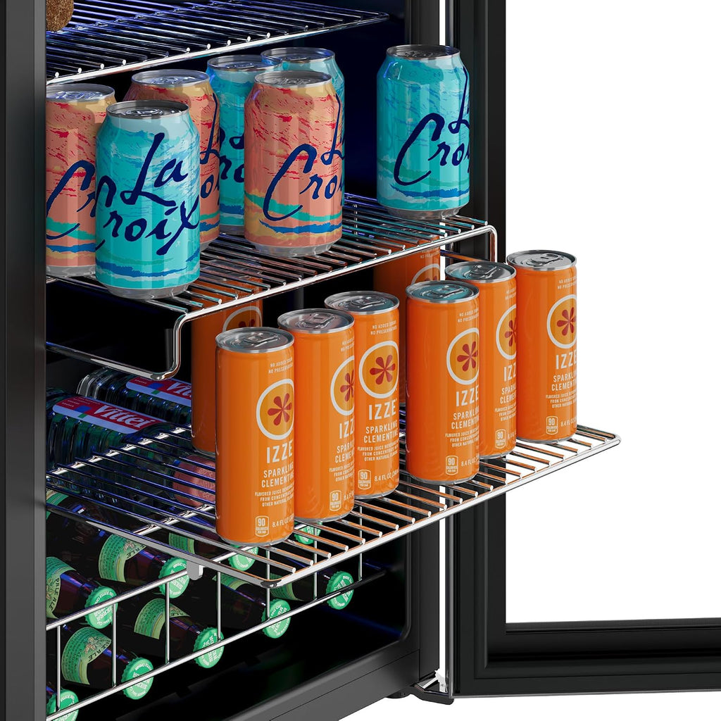EdgeStar BWC91SS 17 Inch Wide 80 Can Capacity Extreme Cool Beverage Center