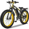 Electric Bike, 1500W Peak 30/33 MPH 26' Fat Tire Electric Bicycle, 60/70 Miles Snow Off-Road E Bike for Adults, Removable Battery, Dual Brake, 7 Speed
