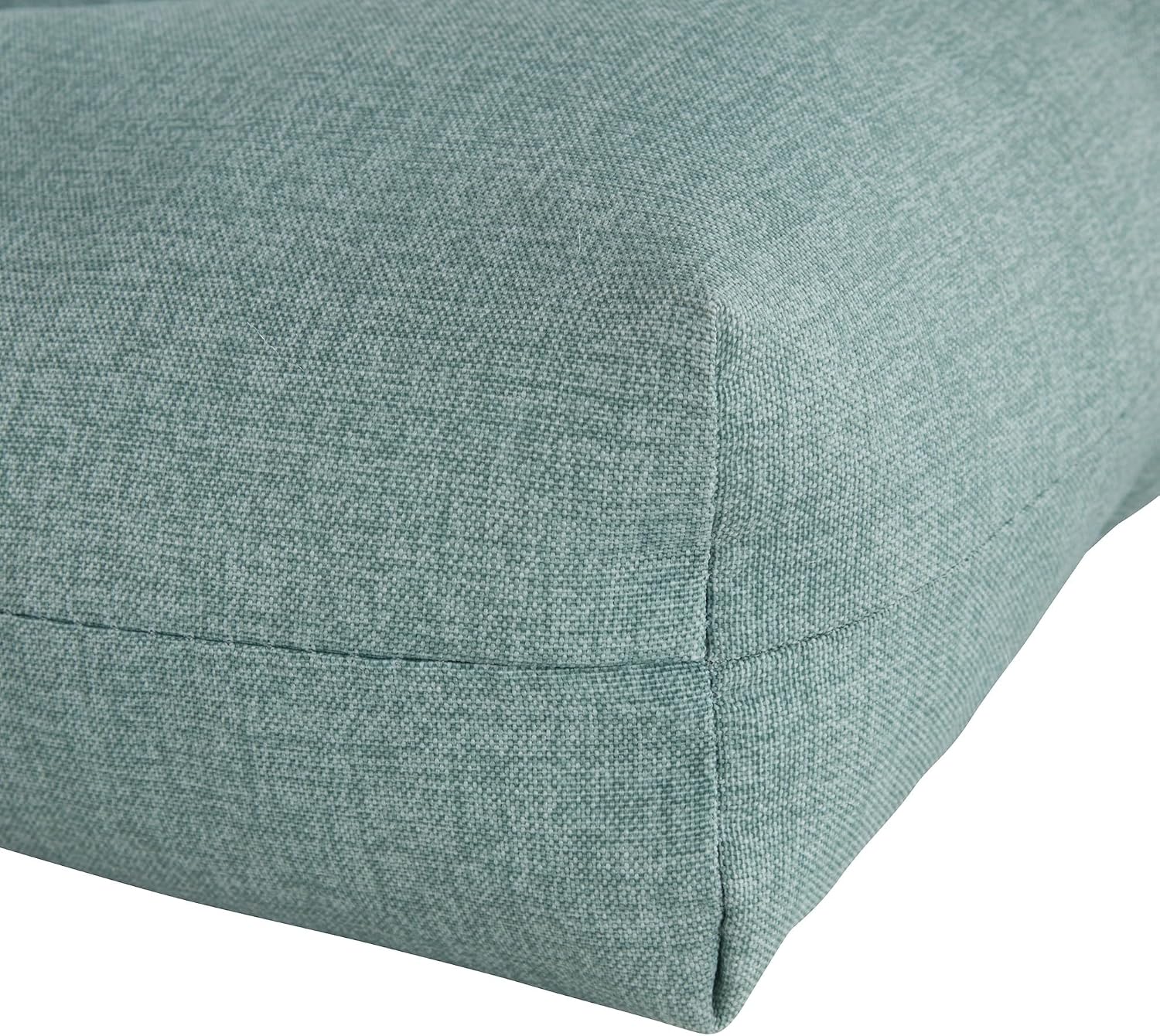 Greendale Home Fashions Outdoor 42x21-inch Seat/Back Chair Cushion (Set of 2), Seafoam