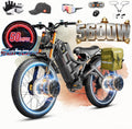eAhora 2026 Romeo Pro 3 50MPH Electric Bike for Adults 5600W Dual Motor E Bike 60V/80Ah 250 Miles Long Range Electric Bicycle,26 * 4.0 Fat Tire Full Suspension Electric Mountain Bike Delivery Commute