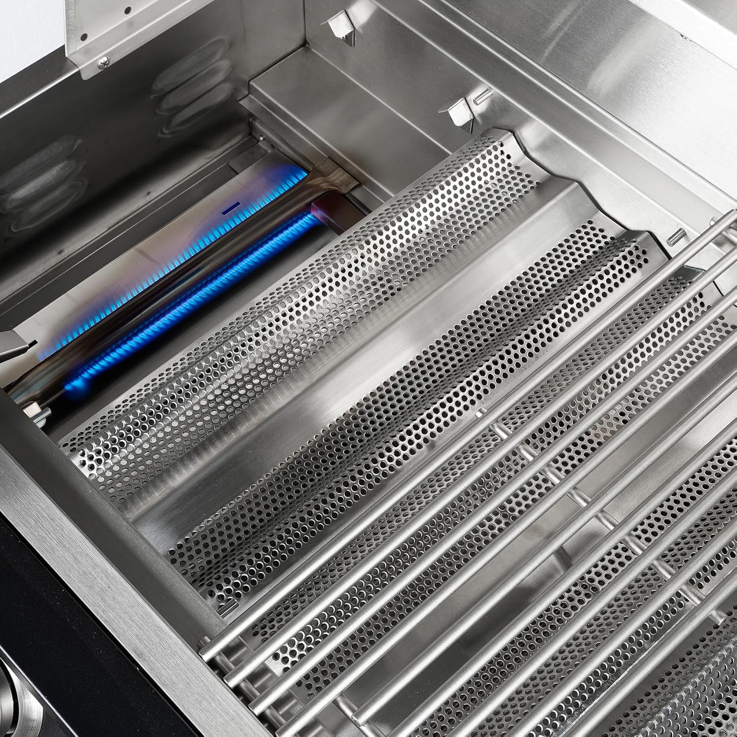 Hygrill STD Series Heavy Duty 3-Burner Built In Grill, Stainless Steel Grill Head for Outdoor Kitchen, Liquid Propane