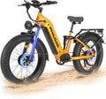 Falcon 60V 32Ah Off-Road Electric Bike Dual Motor Hunting Ebike, Fat Tire Full Suspension Dirt Bike for Adults, Long Range Snow/Sand Electric Bicycle