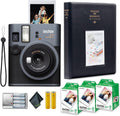 Fujifilm Instax Mini 41 Instant Film Camera Bundle with Instant-mini Film Value Pack (60 Sheets/Photos) + 4X Rechargeable AA Batteries with Charger + Photo Album – 64 Pockets + More