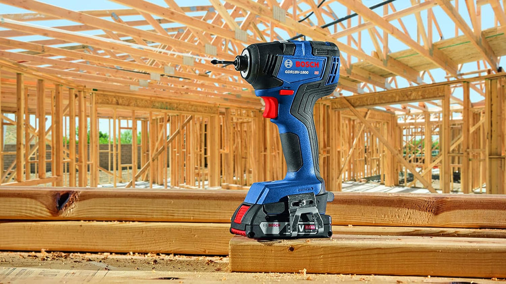 BOSCH GXL18V-27B22 Power Tool Combo Kit - 18V Brushless Compact 1/2 In. Cordless Drill Driver and 1/4 In. Hex Impact Driver (Includes: Two 2.0Ah Batteries, 18V Charger, and Carrying Tool Bag)