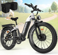 Seemoon 4000W Dual Motor Electric Bike, 38 MPH Ebikes for Adults with 52V 1040Wh Removable Battery, 26' Fat Tires Fast Electric Bike Up to 105 Miles Range, Ideal for Road Sand Snow SM1