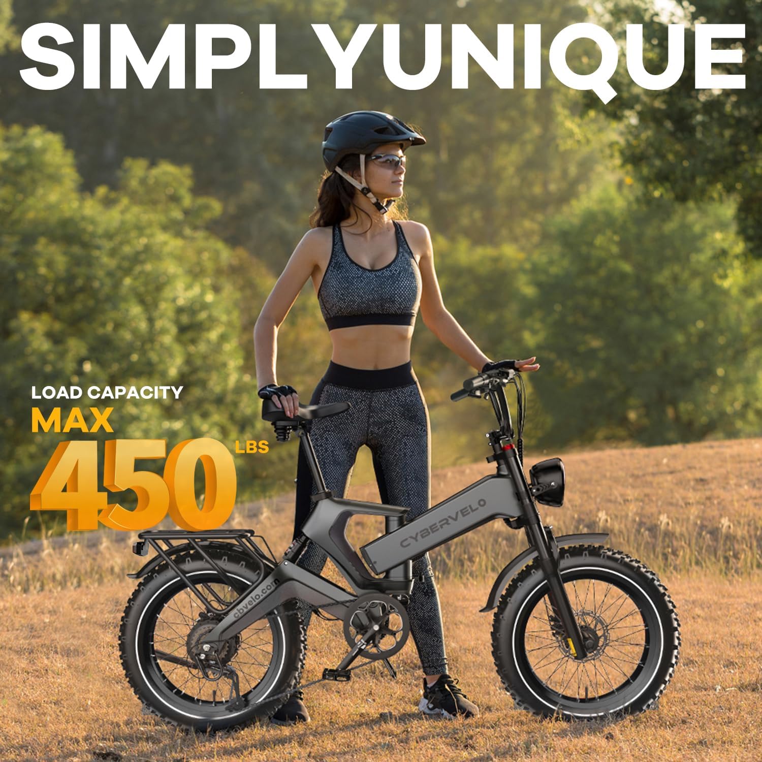 1000W(Peak 2000W)Folding Electric Bike for Adults,35MPH 100Mile,48V 25Ah Removable Battery,20' x 4.0 Fat Tire Foldable Electric Bicycle,8-Speed Electric Mountain E-Bike,UL Certified Commuter Ebikes