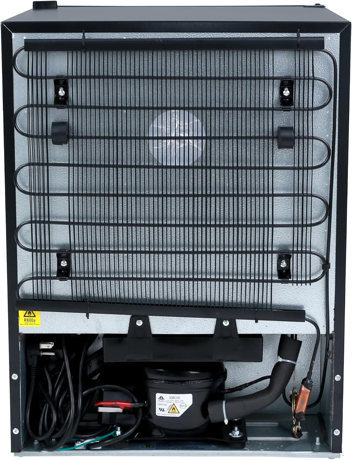Avanti Mini Fridge for Home Office or Dorm, Auto Defrost with Reversible Door, Energy Star Rated, 2.2 Cu. Ft., Black