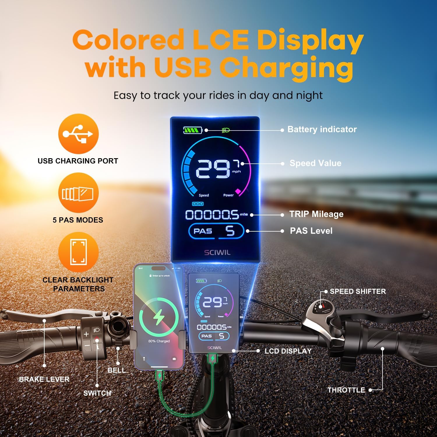 EUYBIKE Folding Electric Bike for Adults, Foldable Ebike with 48V 18AH Hidden Removable Battery, 20' Fat Tire 750W Motor, 60+Miles Aluminium Alloy Mountain Bicycle White with Basket