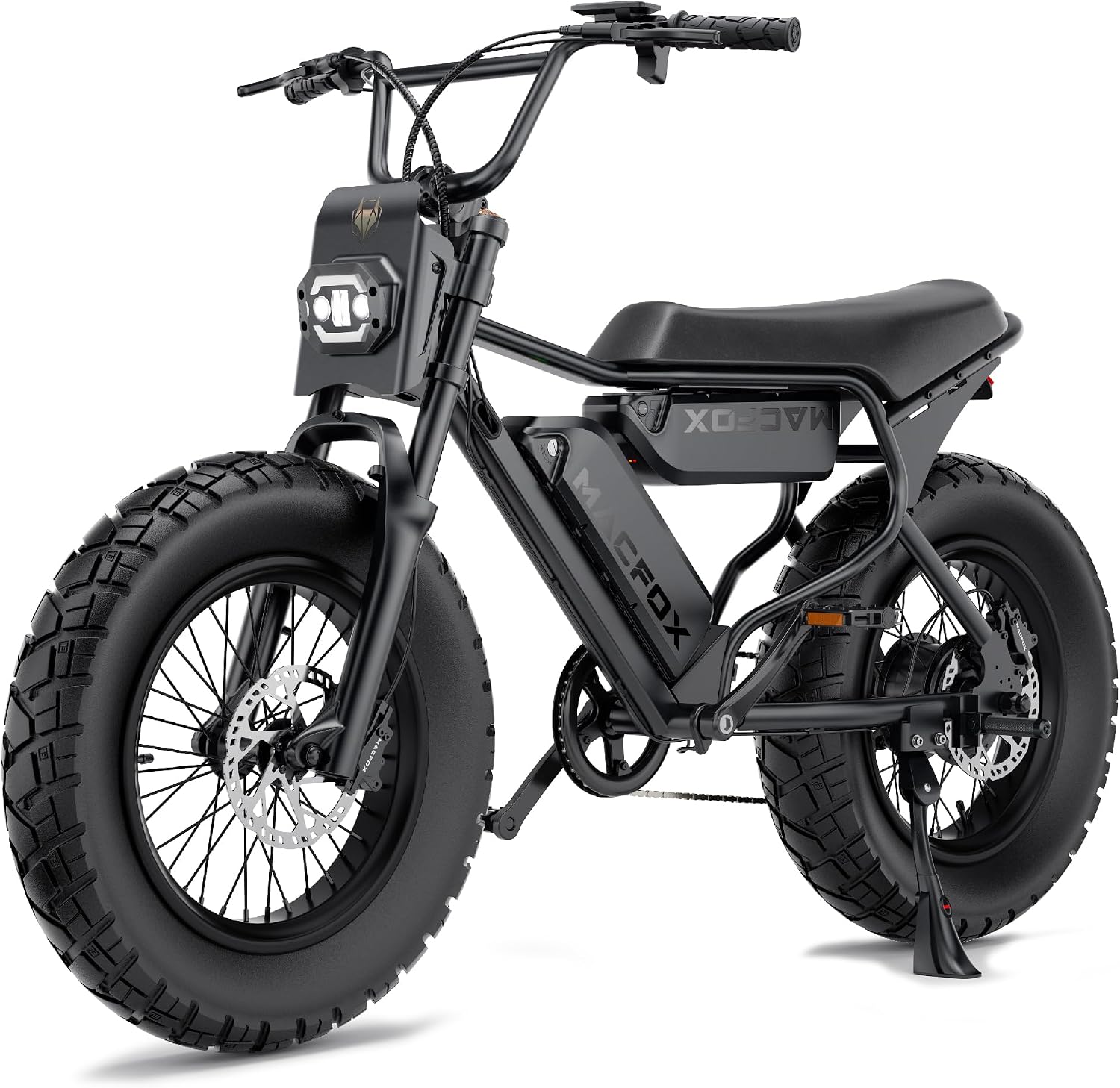 MACFOX X7 Electric Bike for Adults, 750W EBike with Hydraulic Brakes, 48V 13Ah Removable Battery 30 Mile Range, Upgraded 20x5.0 Rear Fat Tire for School/City/Town Commuting (UL2849 & Class-2)