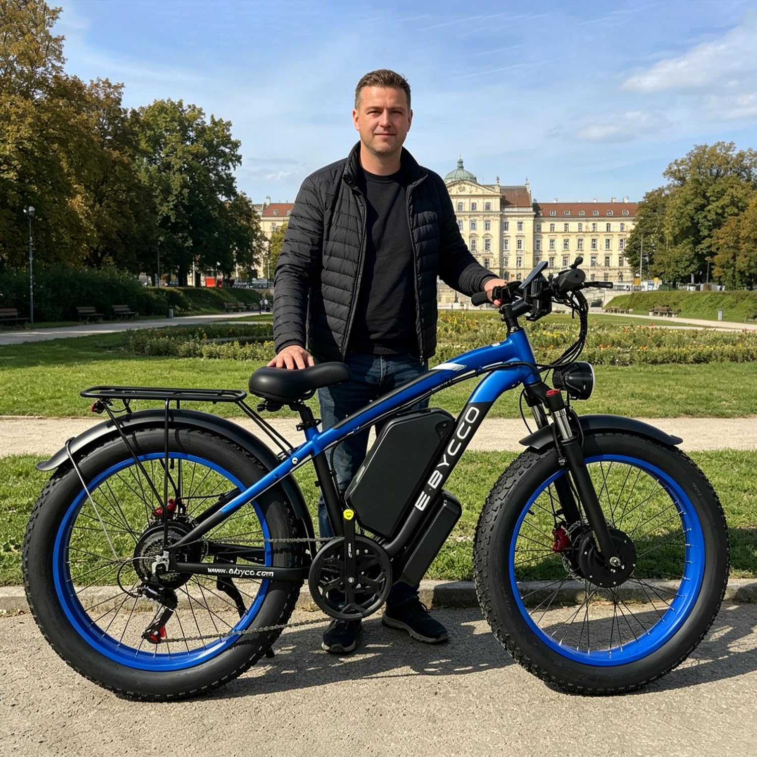 6000W Peak Dual Motor Electric Bike for Adults, 24' Fat Tire Ebikes 52V 32AH, Fast 45 MPH, 100 Miles Long Range, Hydraulic Brake, Pedal Assist Electric Bicycle for Off-Road Mountain Snow Commuter