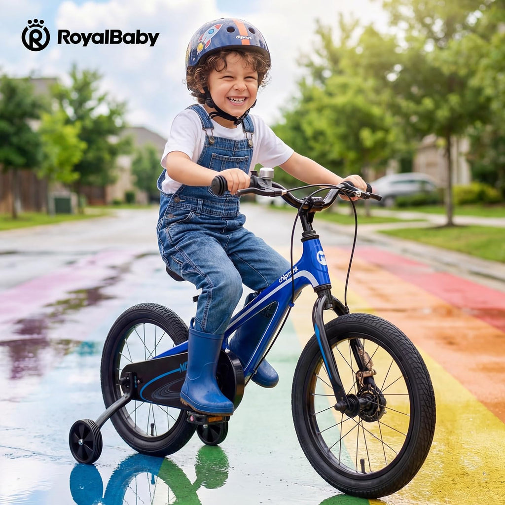 RoyalBaby Kids Bike Lightweight Magnesium Alloy, 14 16 18 Inch Children's Bicycle for Boys Girls Ages 3-9