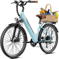 Heybike Cityscape 2.0 Electric Bike for Adults with Peak 1200W Motor, 468Wh Removable Battery, 50Miles 26' Electric Commuter Bike, 7-Speed,UL Certified