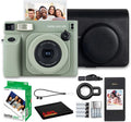 Fujifilm Instax Wide 400 Instant Film Camera Bundle with Fuji Instax-Wide Instant Film Color Print (20 Sheets) + Vintage Style Compatible Carrying Case + Photo Album + More