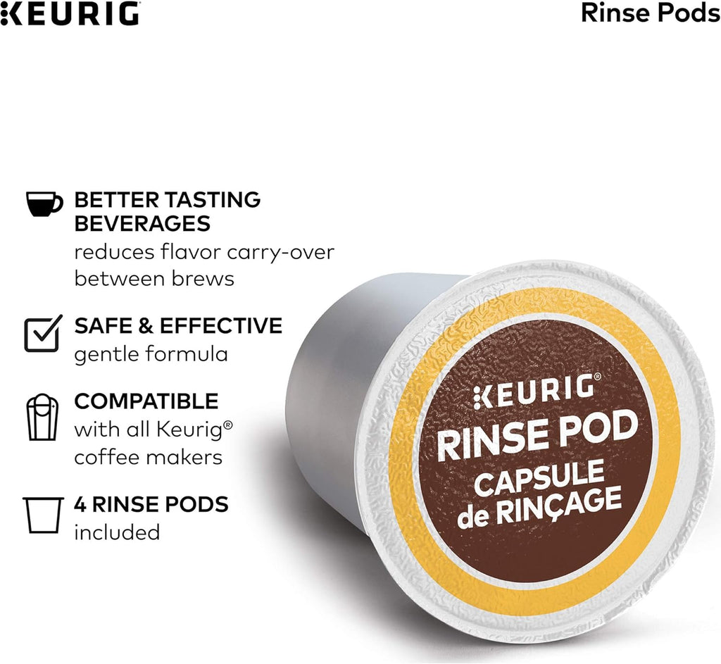 Keurig K-Supreme SMART Single Serve Coffee Maker With WiFi Compatibility, 4 Brew Sizes & 3-Month Brewer Maintenance Kit Includes Descaling Solution, Water Filter Cartridges & Rinse Pods, 7 Count