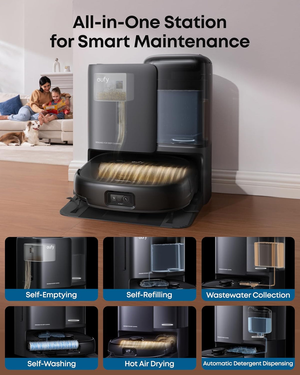 eufy Robot Vacuum 11S Max Omni E25