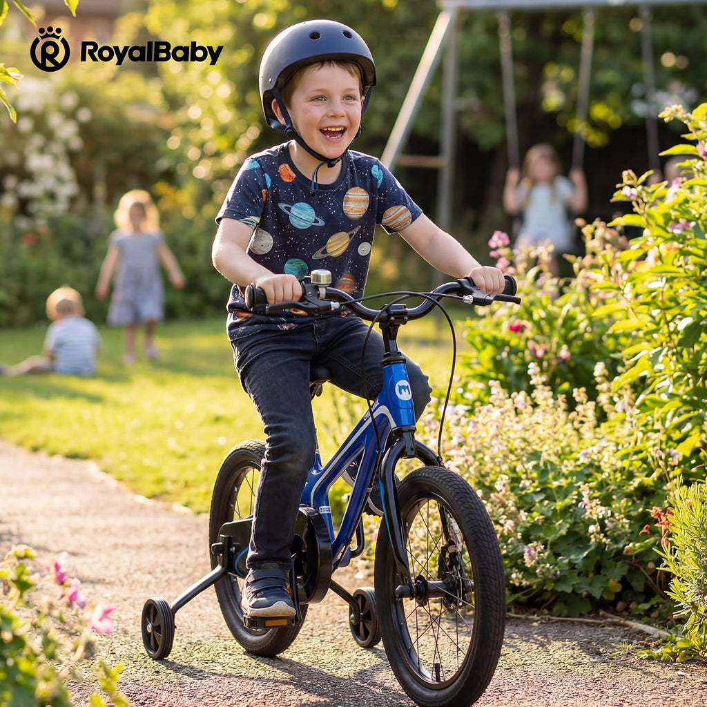 RoyalBaby Kids Bike Lightweight Magnesium Alloy, 14 16 18 Inch Children's Bicycle for Boys Girls Ages 3-9