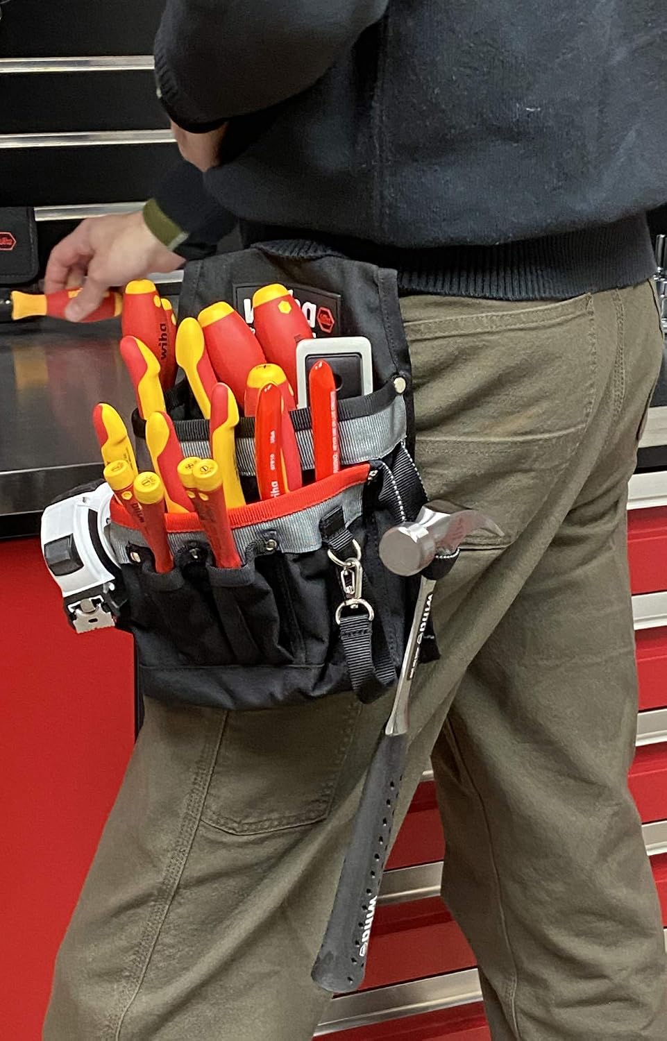 Wiha 32934 16 Piece Insulated Apprentice Electrician's Tool Kit