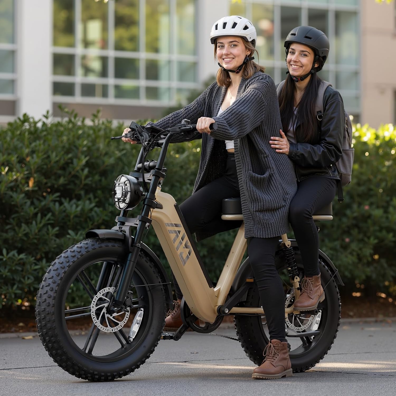 TST Electric Bike for Adults 1500W Peak 20' Fat Tire All-Terrain E-Bike 60 Miles Electric Dirt Bike for Road Sand Mountain Snow - 48V 15AH Battery Powered Electric Motorcycle for Adventure