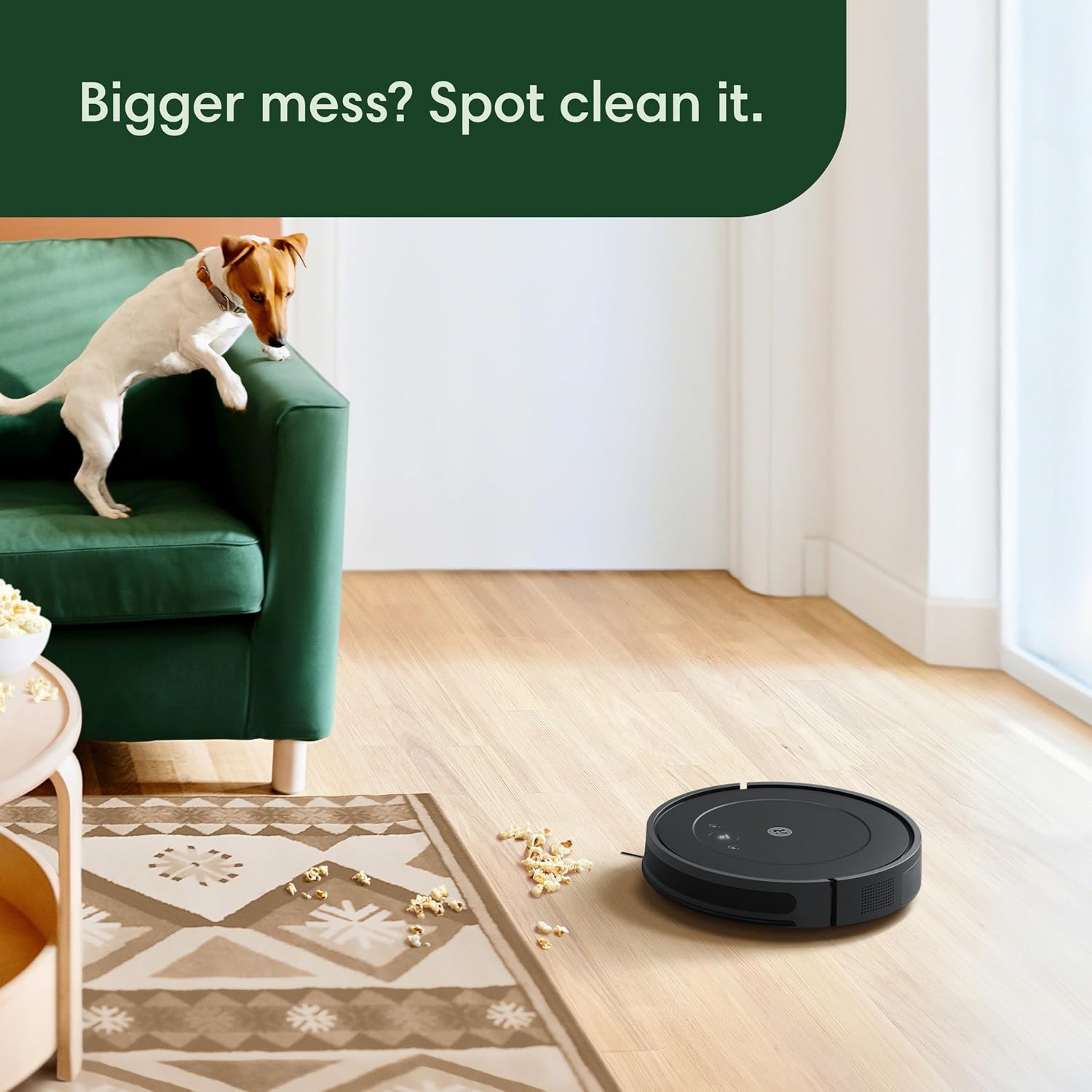 iRobot Roomba Essential Vac Robot Vacuum - Power-Lifting Suction, Quiet Cleaning, Multi-Surface, Cleans in Rows, Self-Charging, Compatible with Alexa