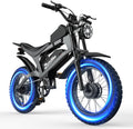 Electric Bike for Adults,48V 20AH - Peak Power 1500/3000W Brushless Motor Electric Bicycle - Max Speed 31-35MPH - Max 80 Miles Range - 20' x 4.0' Fat Tire Dirt E-Bike,7-Speed