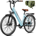 Heybike Cityscape 2.0 Electric Bike for Adults with Peak 1200W Motor, 468Wh Removable Battery, 50Miles 26' Electric Commuter Bike, 7-Speed,UL Certified