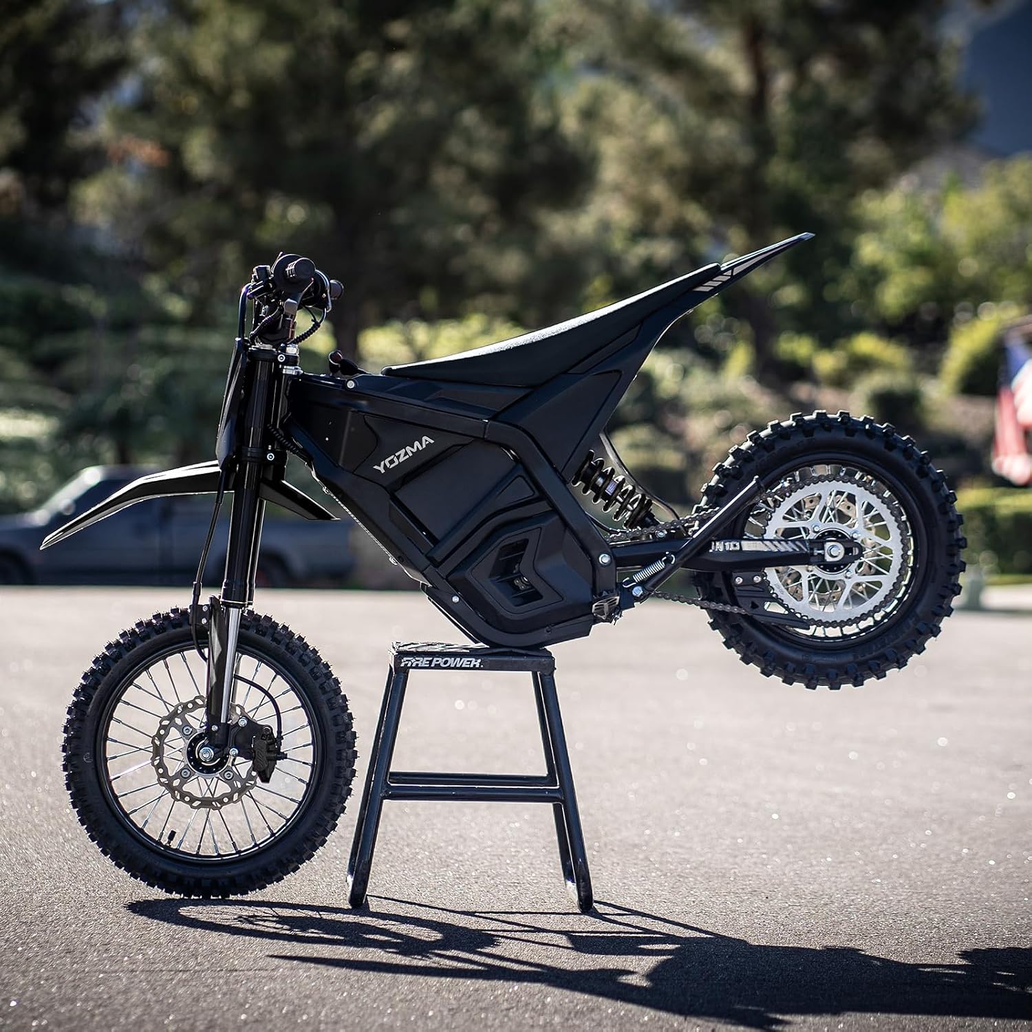Yozma IN10 Electric Dirt Bike, 2600W 40MPH Electric-Motorcycle with 48V/23AH Battery Ebike, Full Hydraulic Brakes and Suspensions Mountain Off-Road E Dirt Bike, for Teens & Adults (Black)