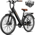 Heybike Cityscape 2.0 Electric Bike for Adults with Peak 1200W Motor, 468Wh Removable Battery, 50Miles 26' Electric Commuter Bike, 7-Speed,UL Certified