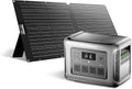 ALLPOWERS Solar Generator R1500 LITE with 100W Foldable Solar Panel,1056Wh Portable Power Station LiFePO4 (LFP) Battery,1600W AC/100W USB-C Output for Outdoor Camping,Travel,Hunting,and Power Outages