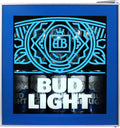 Curtis MIS176BULT Bud Light Mini Beverage Cooler - 70 Can or 17 Bottles Beer Fridge with Glass Door for Soda + Adjustable Thermostat, Perfect for Home, Office, or Dorm, 1.8 cu ft