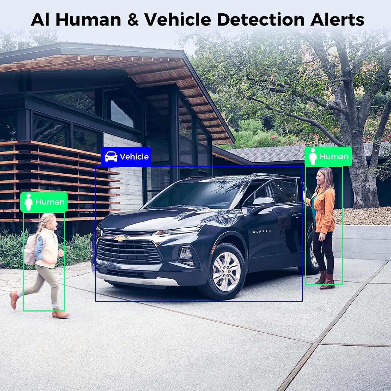 Hiseeu 3K 8ch Wired Security Camera System with Audio,Alarm Spotlight,AI Vehicle/Human Detection,3TB HDD,Home CCTV System,8PCS Security Cameras,5MP Surveillance DVR KIt Outdoor&Indoor,24/7 Record