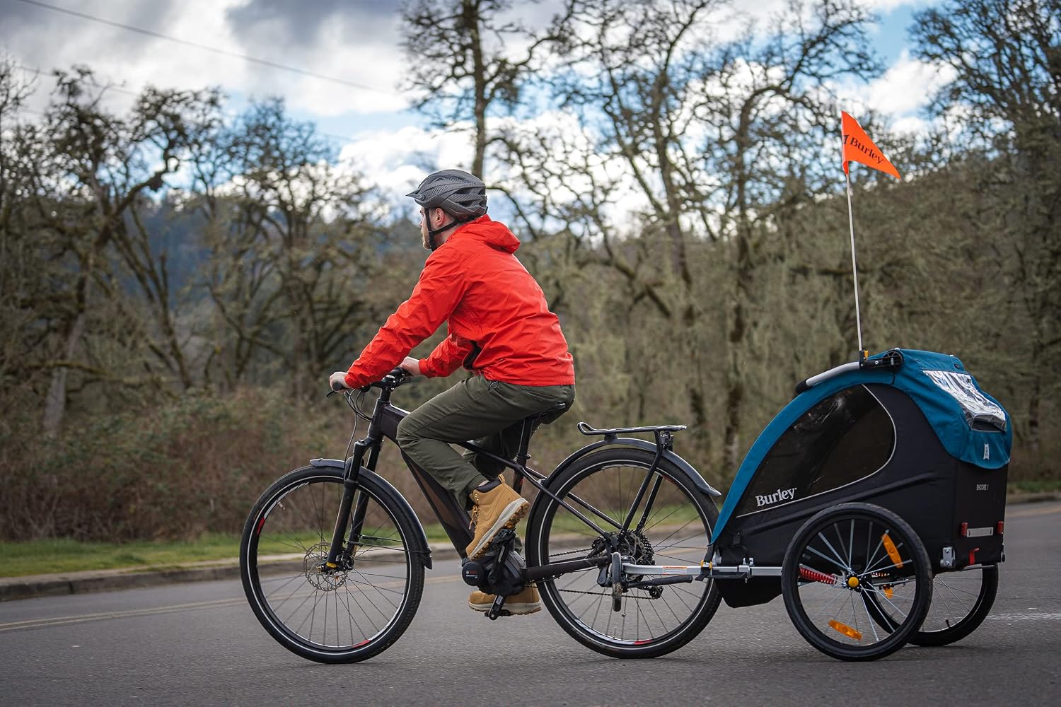 Burley Encore X, 2 Seat Kids Bike Trailer & Stroller