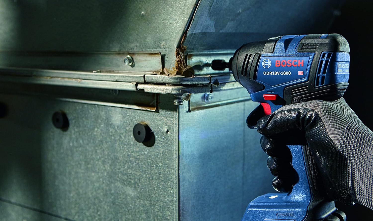 BOSCH GXL18V-27B22 Power Tool Combo Kit - 18V Brushless Compact 1/2 In. Cordless Drill Driver and 1/4 In. Hex Impact Driver (Includes: Two 2.0Ah Batteries, 18V Charger, and Carrying Tool Bag)