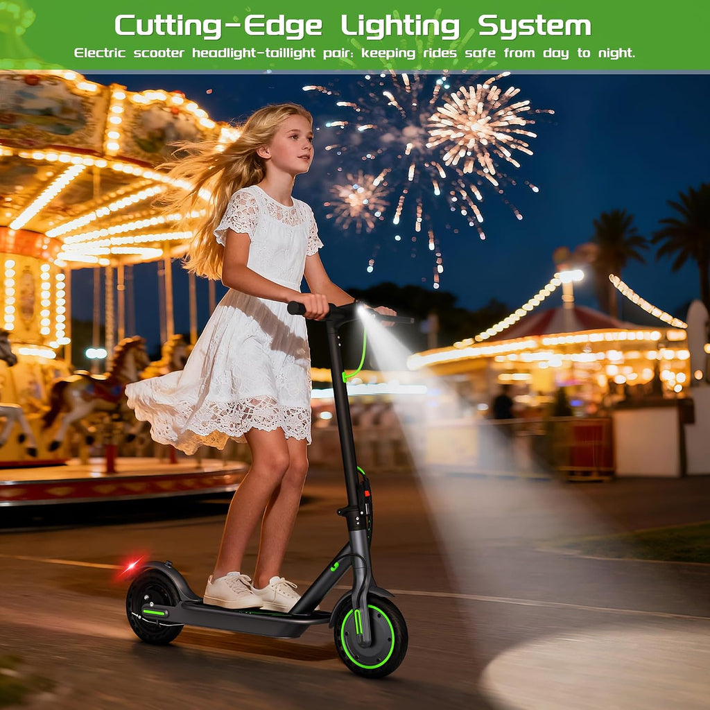 MAXSHOT Electric Scooter for Adults, 8.5/10/14' Tires, 19/22Mph, 350W/500W Motor, 21-28 Miles Range, Folding E-Scooter with Dual Suspension,APP Contro