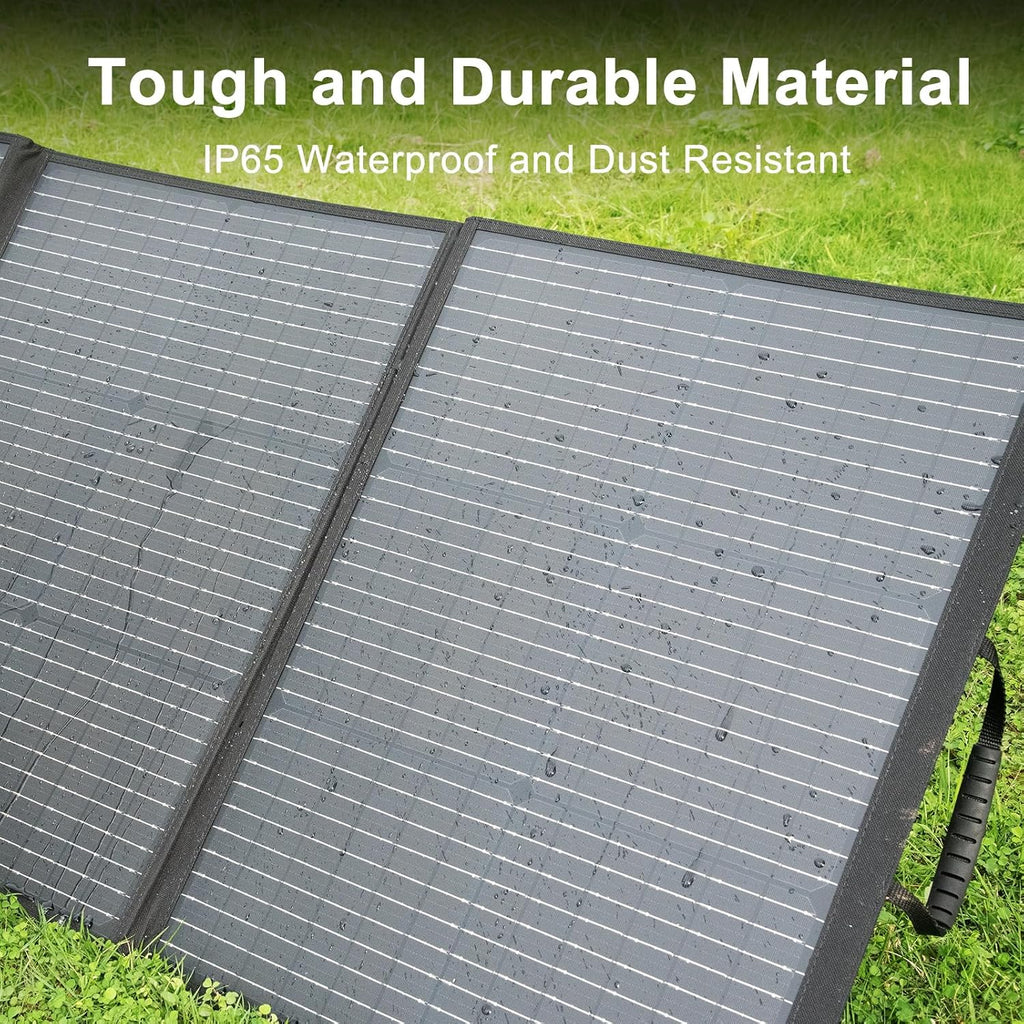 400 Watt Portable Solar Panel, 23.4% High Conversion Foldable Solar Panel Suitable for Solar Generator,IP67 Waterproof (400W*2)