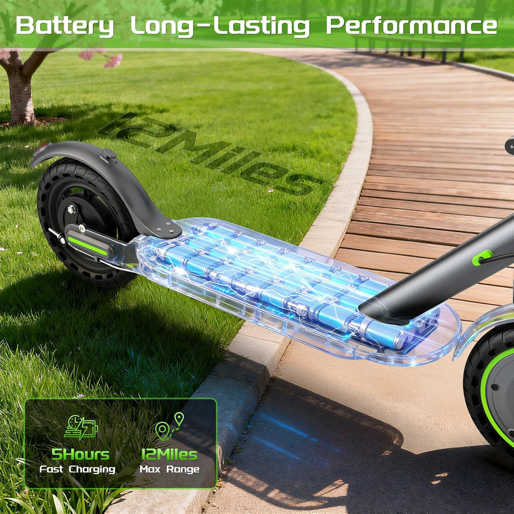 MAXSHOT Electric Scooter for Adults, 8.5/10/14' Tires, 19/22Mph, 350W/500W Motor, 21-28 Miles Range, Folding E-Scooter with Dual Suspension,APP Contro