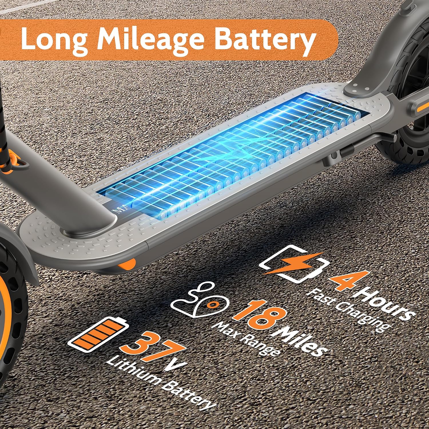 MAXSHOT Electric Scooter for Adults, 8.5/10/14' Tires, 19/22Mph, 350W/500W Motor, 21-28 Miles Range, Folding E-Scooter with Dual Suspension,APP Contro