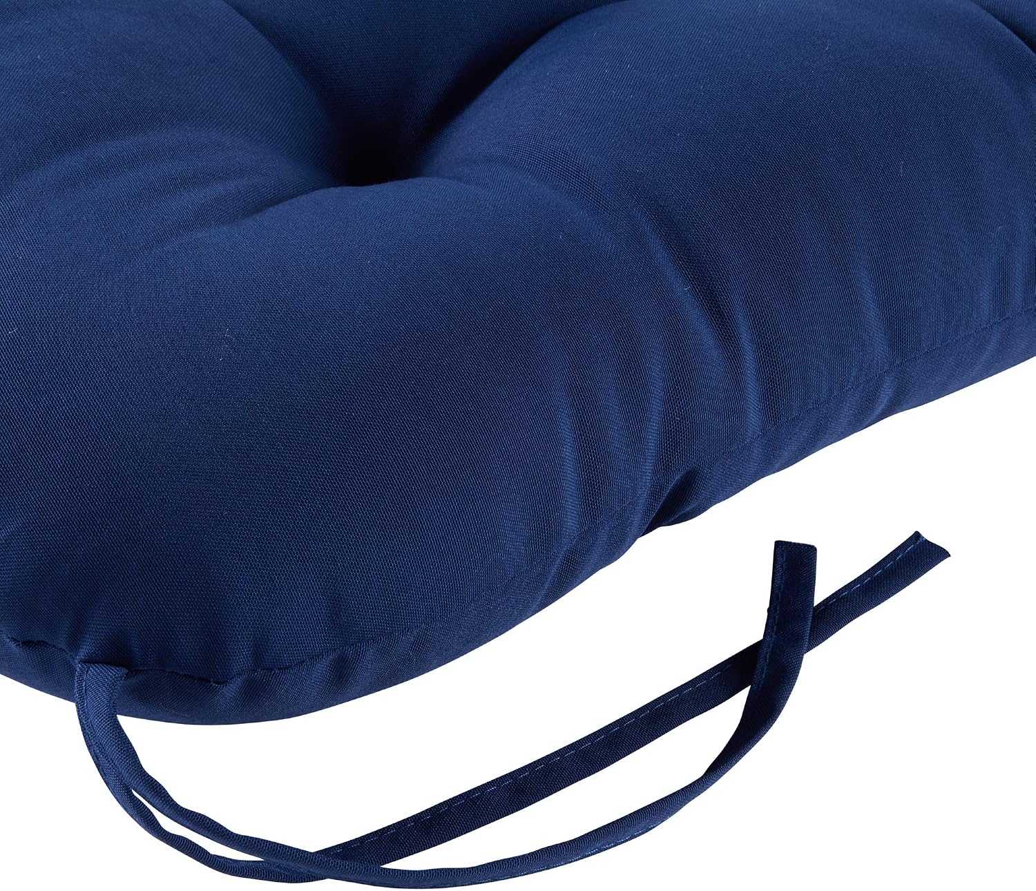 Greendale Home Fashions Outdoor 42x21-inch Seat/Back Chair Cushion (Set of 2), Blue