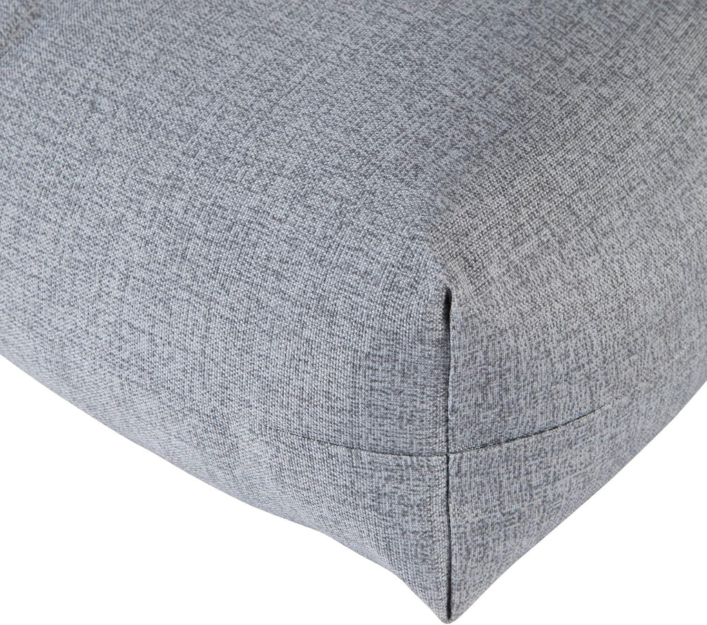 Greendale Home Fashions Outdoor 42x21-inch Seat/Back Chair Cushion (Set of 2), Cement
