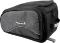 Ibera Bike Bag MIK Commuter 15L - Clip-On bike Bags For Bicycles with Laptop Sleeve, Multiple Pockets & Shoulder Strap - Reflective Trim & Taillight Ready - Bike Rack Bag ONLY FOR MIK RACKS