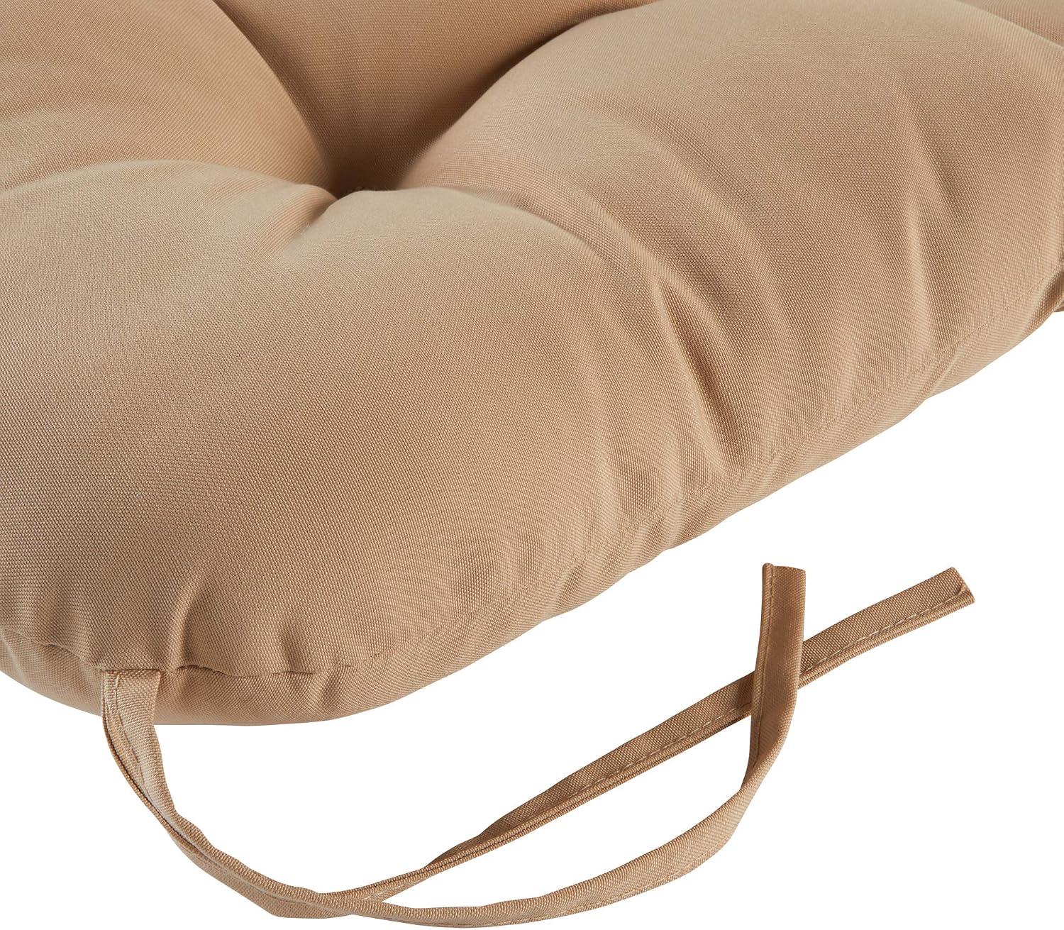 Greendale Home Fashions Outdoor 42x21-inch Seat/Back Chair Cushion (Set of 2), Sanddollar