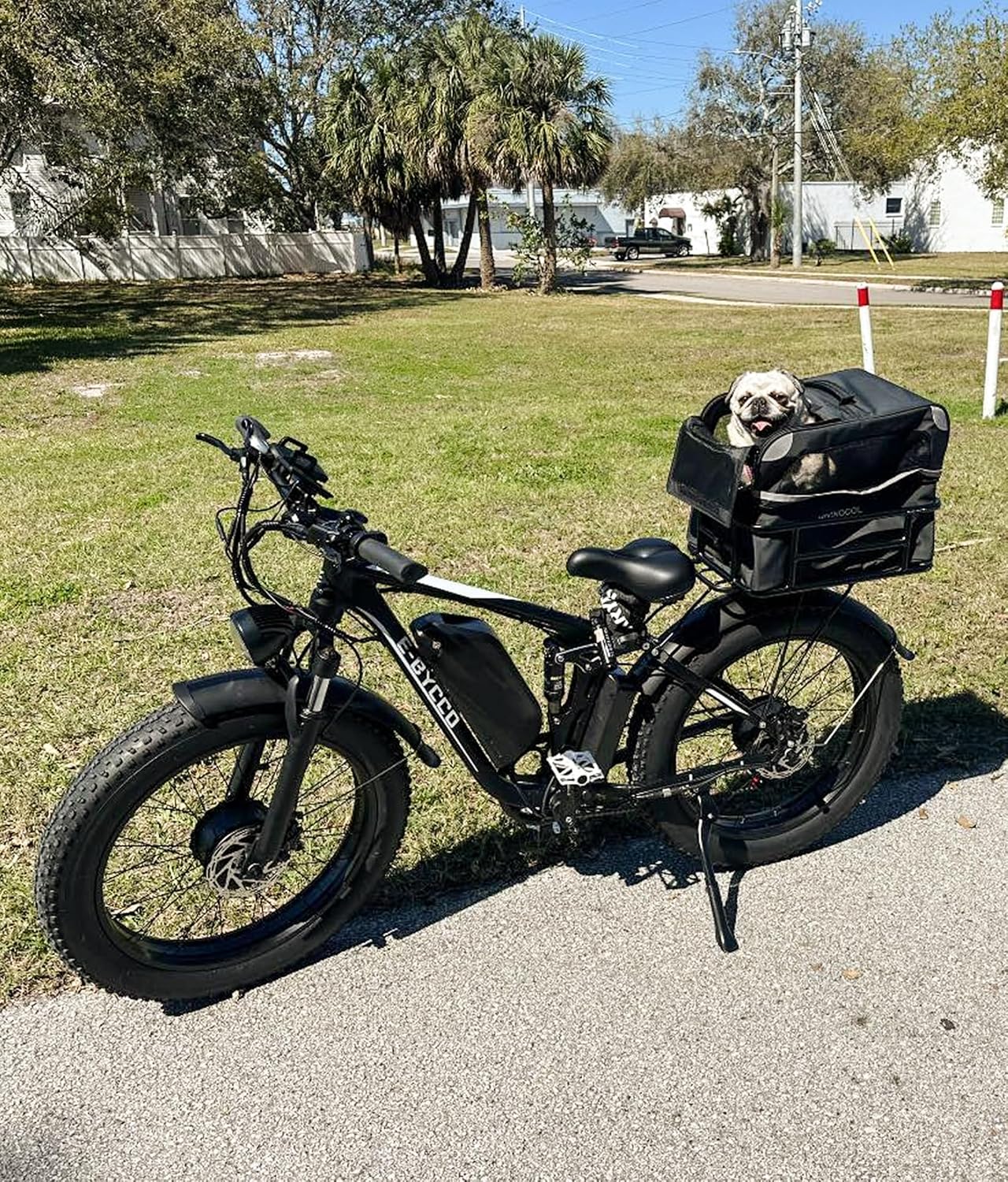 E·Bycco 6000W Peak Dual Motor Electric Bike for Adults, 52V 32AH Battery, Max 45MPH & 100Miles, Full Suspension, Hydraulic Brake, Fat Tire E-Bikes for Men Women