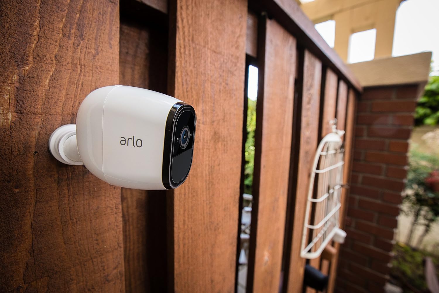 Arlo Technologies Pro -Wireless Home Security Camera System with Siren|Rechargeable,Night Vision,Indoor/Outdoor,HD Video,2-Way Audio,Wall Mount|Cloud Storage Included|3 Camera Kit (VMS4330), White