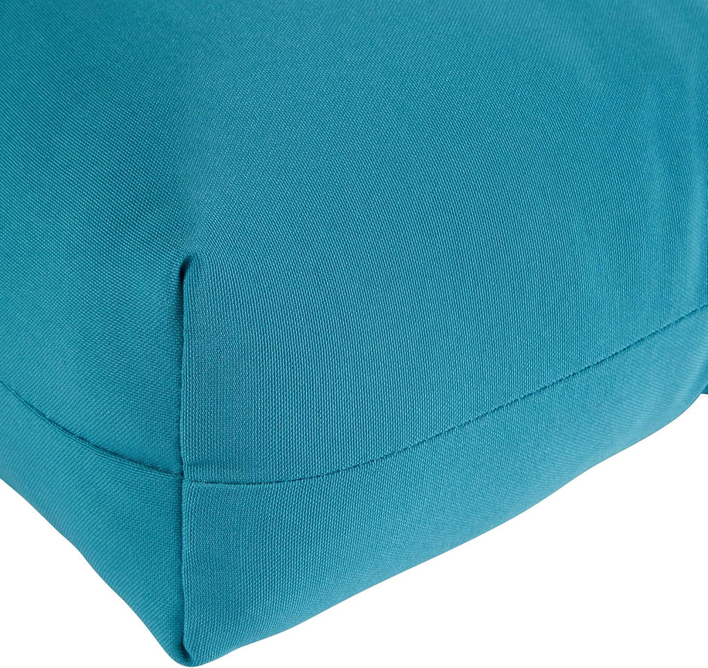 Greendale Home Fashions Outdoor 42x21-inch Seat/Back Chair Cushion (Set of 2), Arctic