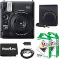 Fujifilm Instax Mini 99 Instant Film Camera Bundle with Fujifilm Instax Mini Instant Film (20 Sheets) with Accessories Including Protective Carrying Case Value Bundle