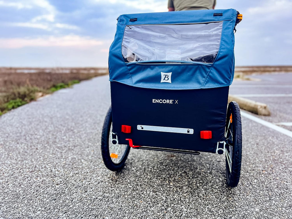 Burley Encore X, 2 Seat Kids Bike Trailer & Stroller