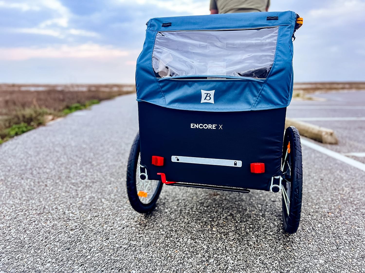 Burley Encore X, 2 Seat Kids Bike Trailer & Stroller