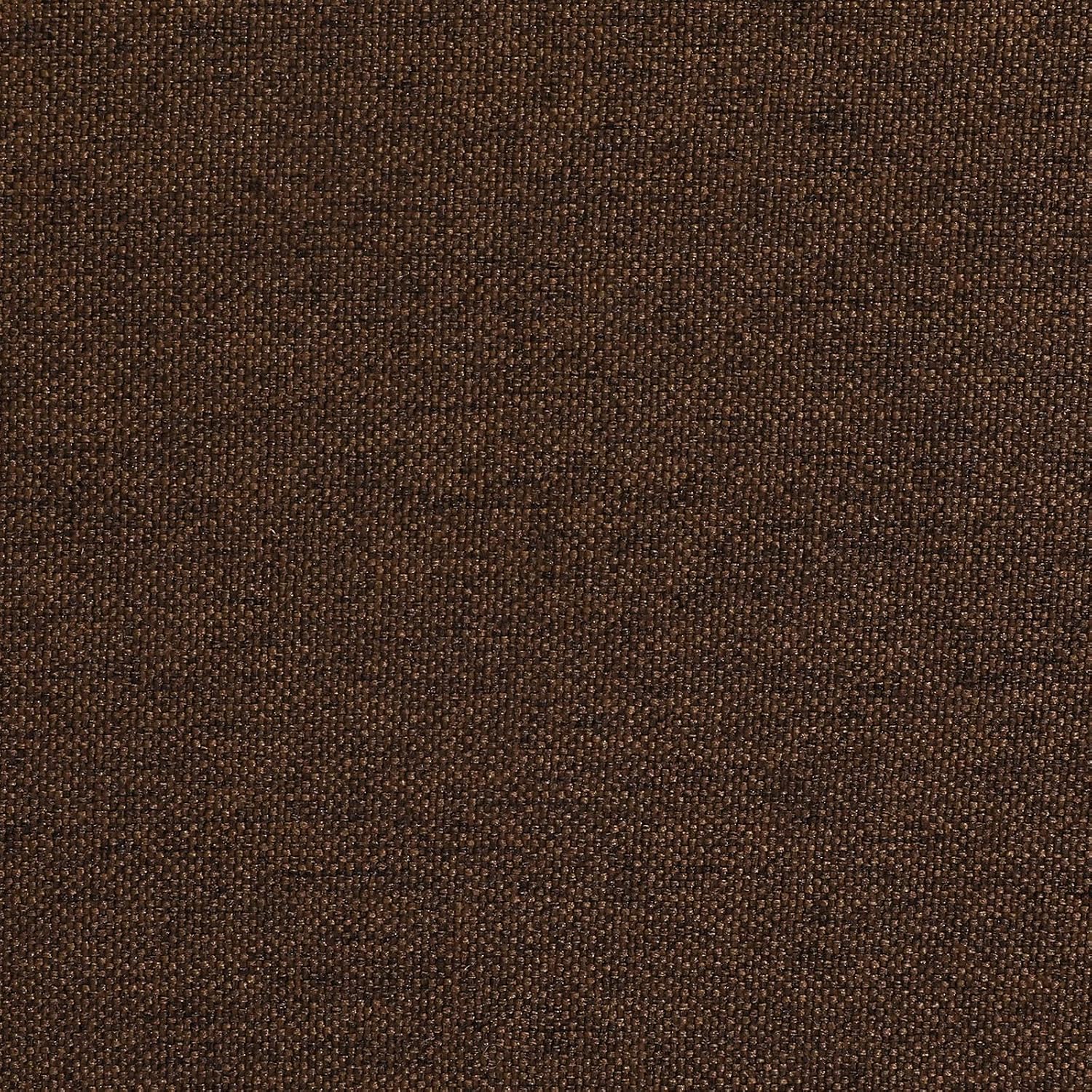 AAAAAcessories D-Shaped Chair Cushions, 2' Thick Dining Chair Pads with Ties and Removable, Machine-Washable Cover, 17' x 16', Set of 8, Brown