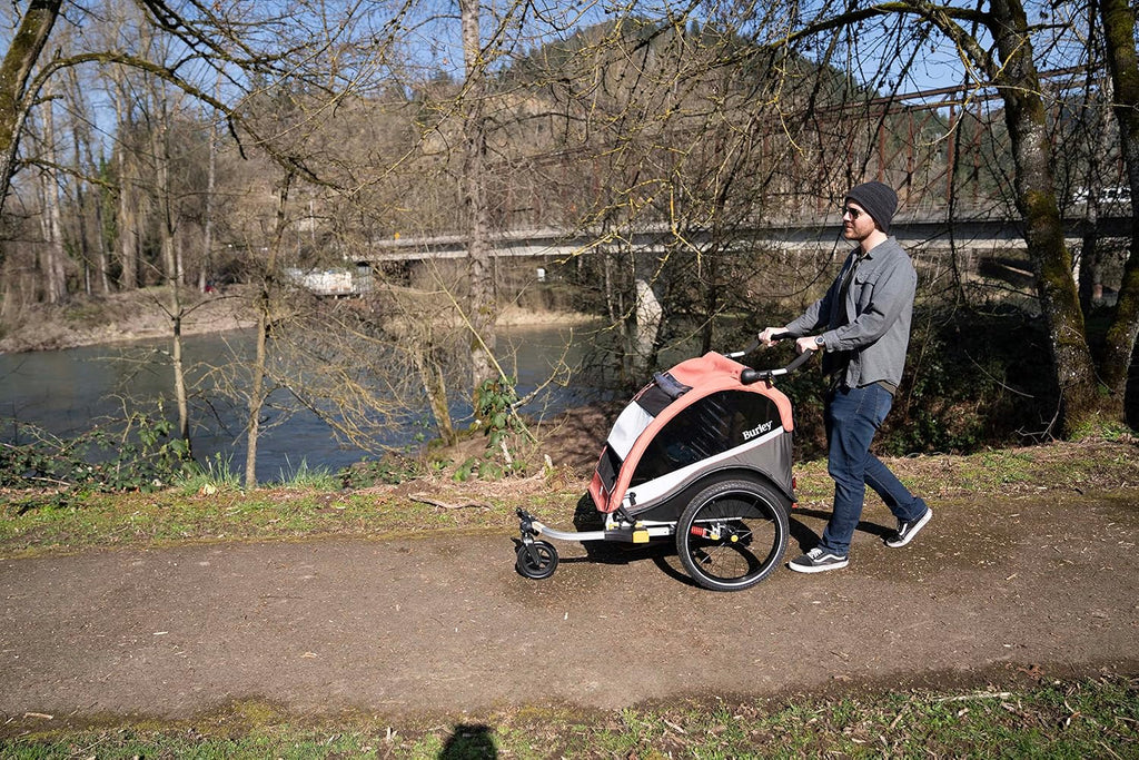 Burley Cub X, 2 Seat Kids Bike Trailer & Stroller